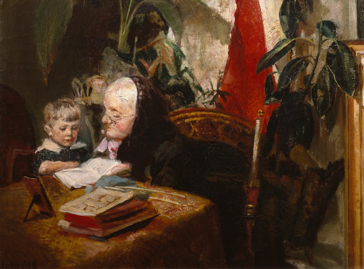 Az illusztrált könyv alkotó: Christian Krohg