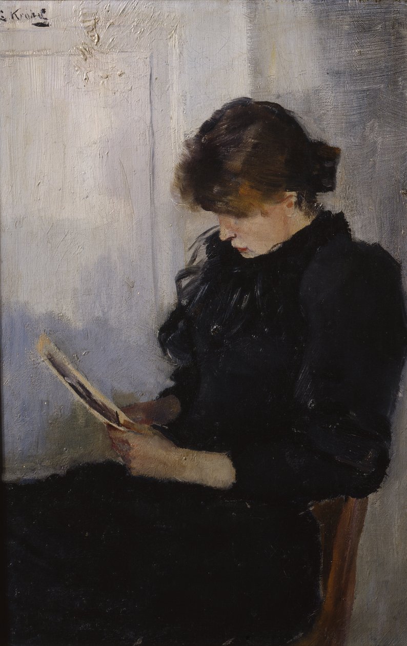 A fotós Oda Krohg alkotó: Christian Krohg