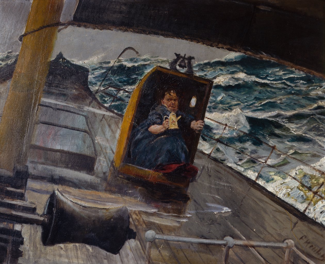 Görgő alkotó: Christian Krohg