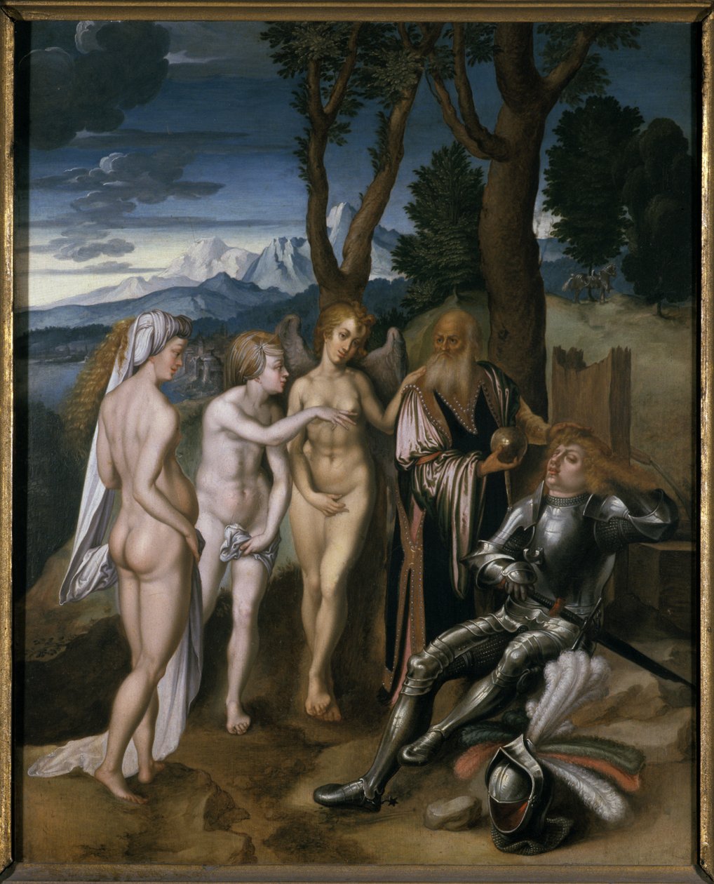 A párizsi ítélet, 1620 körül alkotó: Christian Richter