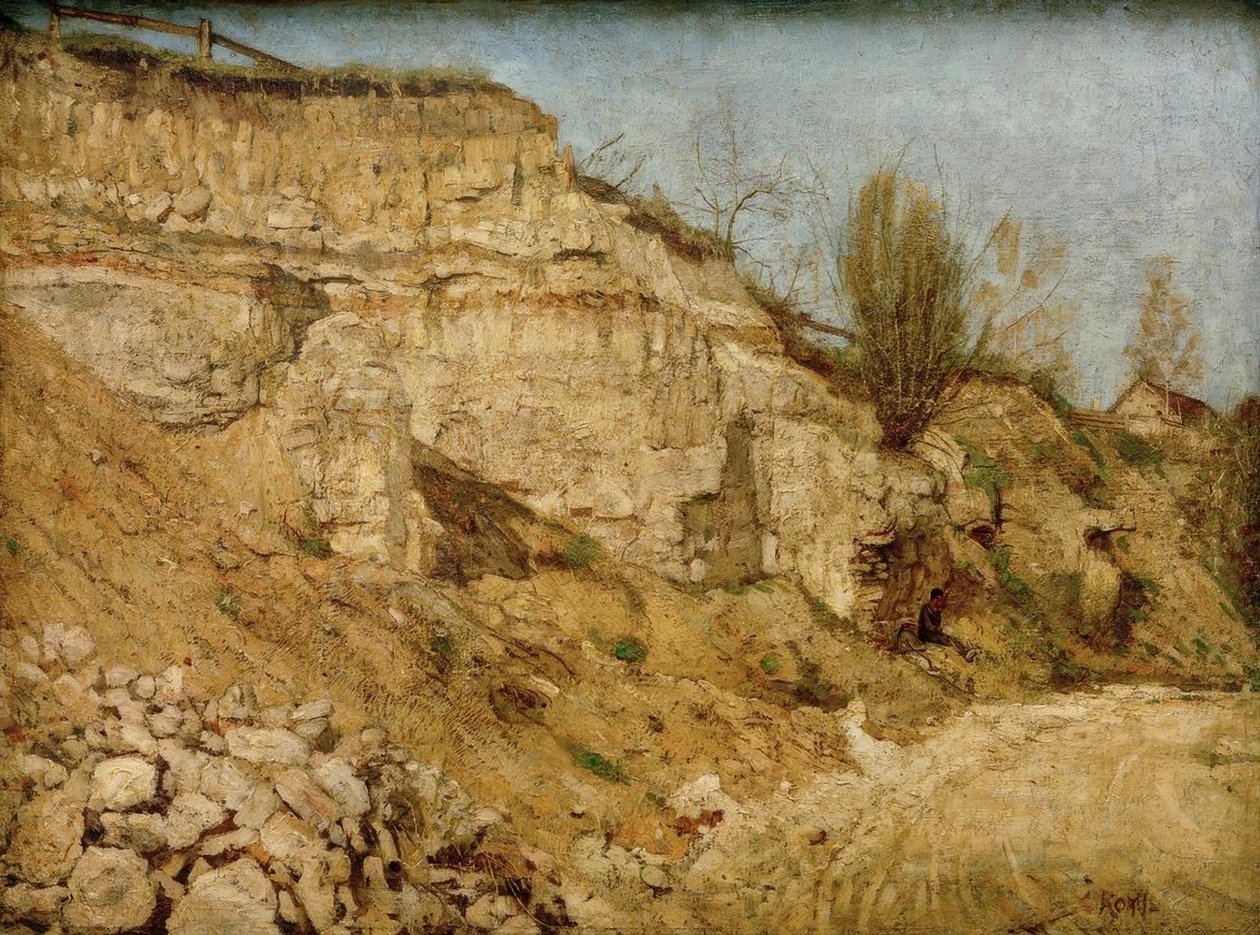 Kőbánya Weimar közelében alkotó: Christian Rohlfs