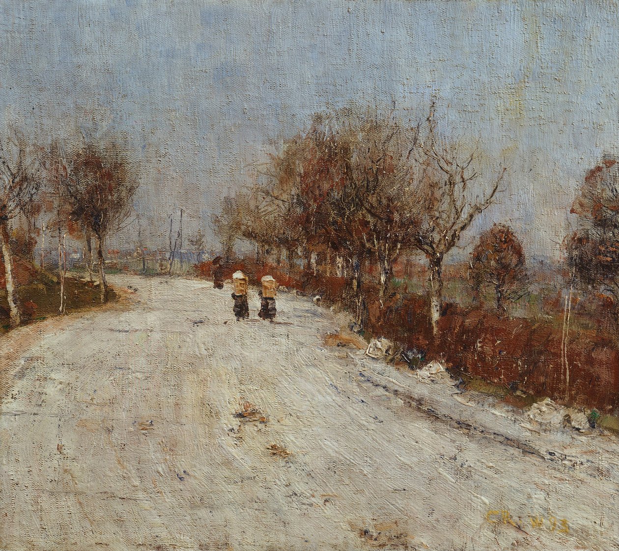 Az út Gelmerodába, 1893 alkotó: Christian Rohlfs