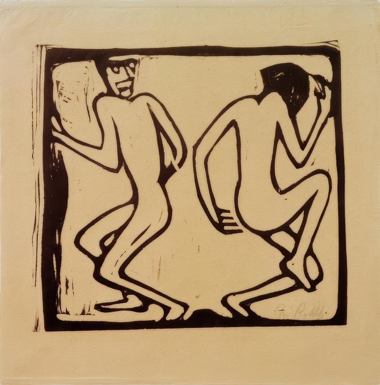 Két táncos alkotó: Christian Rohlfs