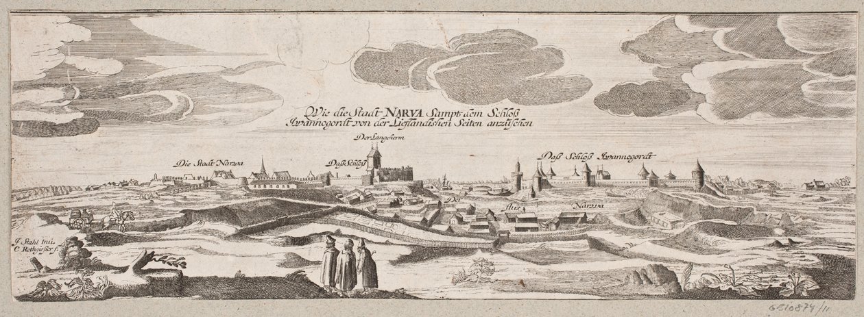 Narva kilátása alkotó: Christian Rothgiesser