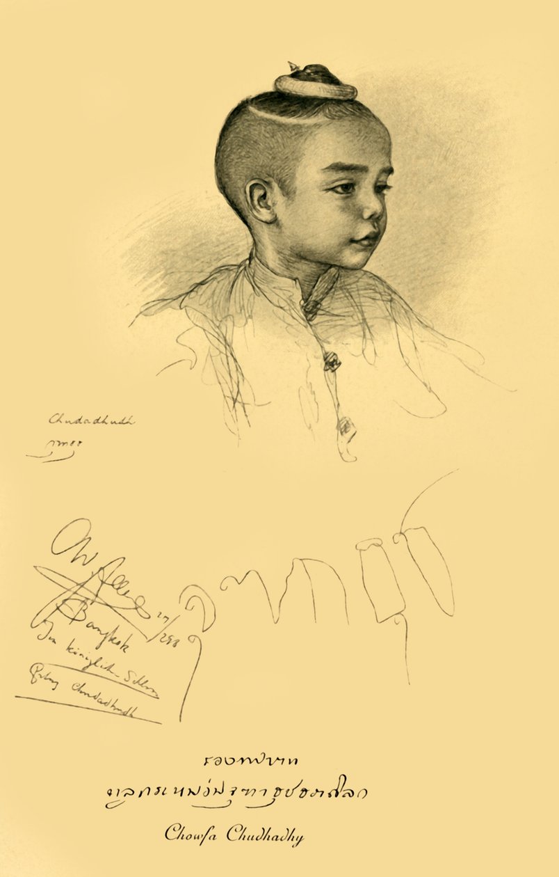 „Choufa Chhudhadhya”, 1898. alkotó: Christian Wilhelm Allers