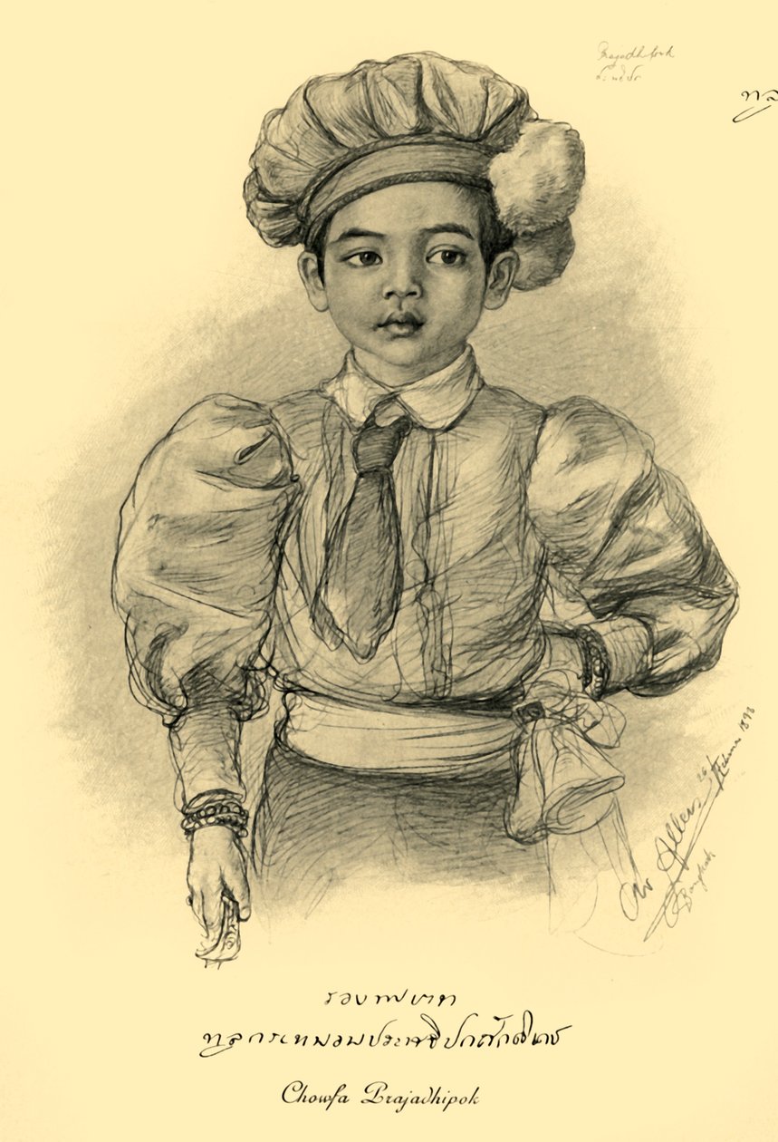 „Chowfa Prajadhipok”, 1898. alkotó: Christian Wilhelm Allers
