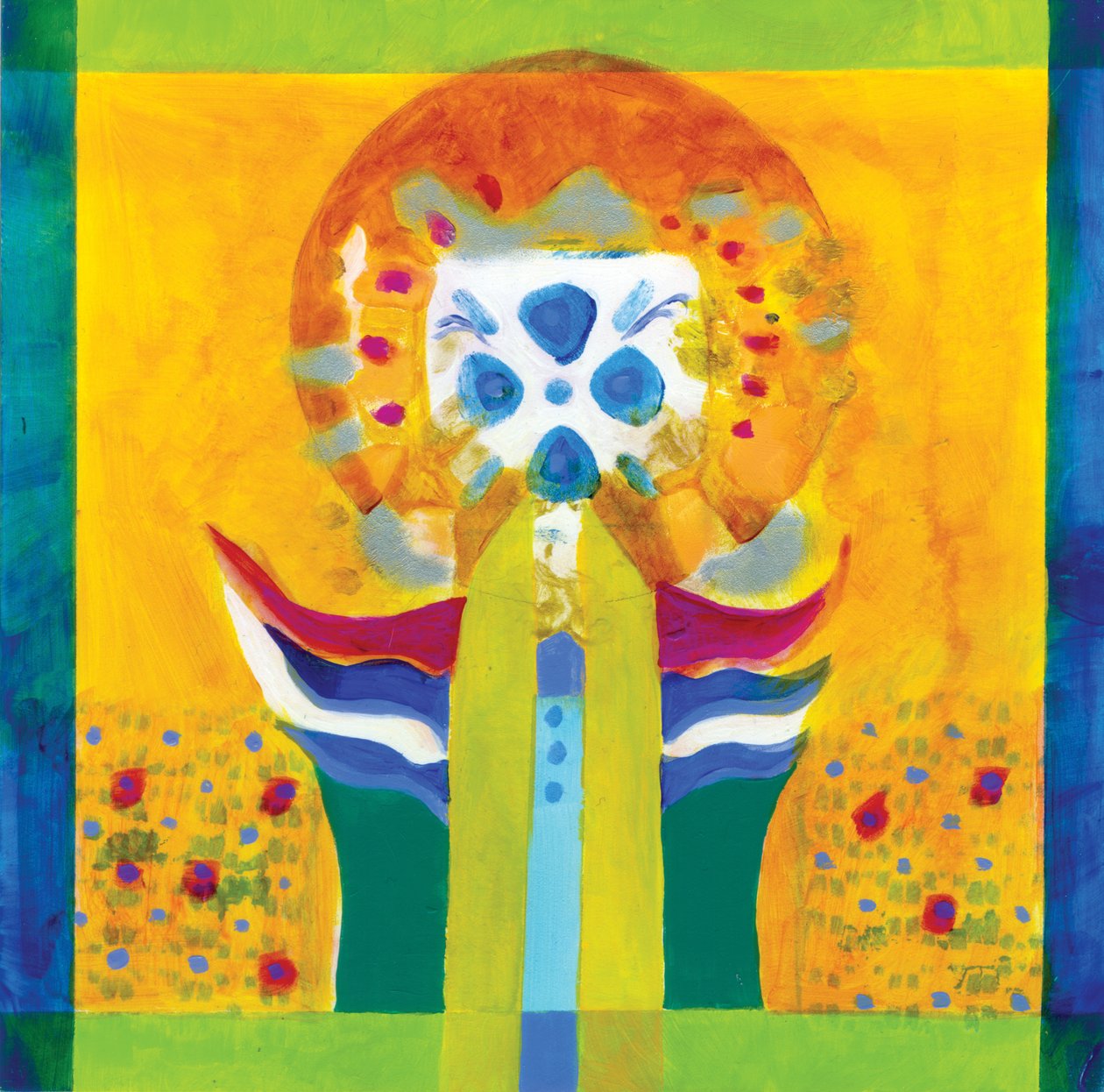 Protector, 2009 körül (akril, panel) alkotó: Christina Saj