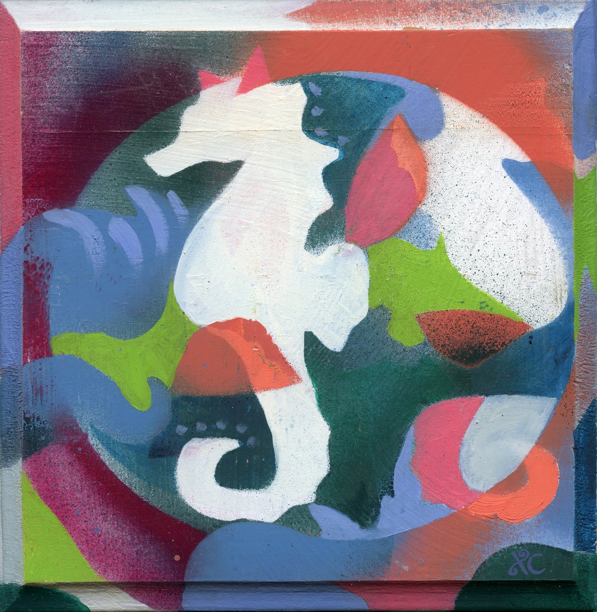 Tengeri ló, 2008 körül alkotó: Christina Saj