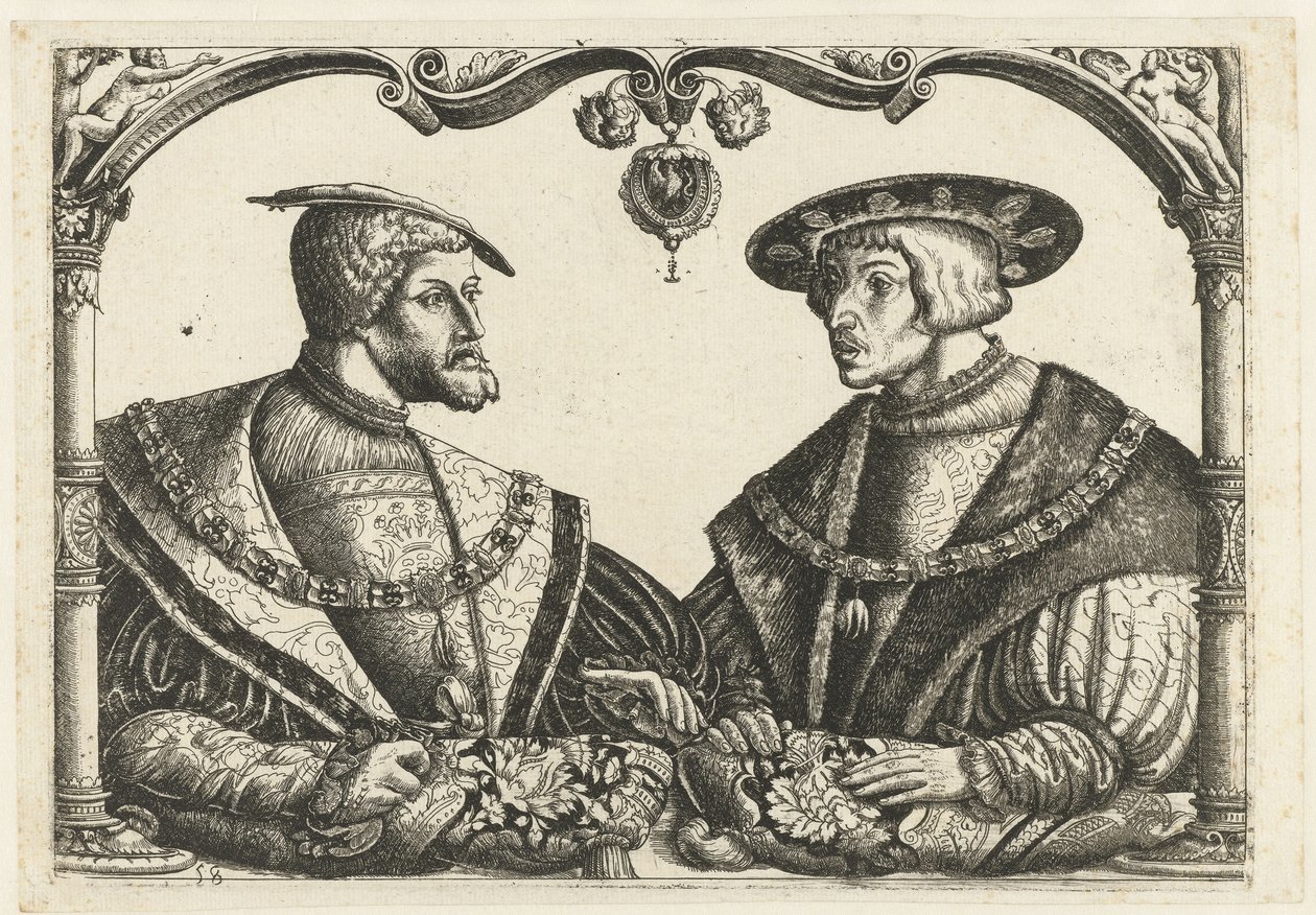 V. Károly és I. Ferdinánd alkotó: Christoffel Bockstorffer