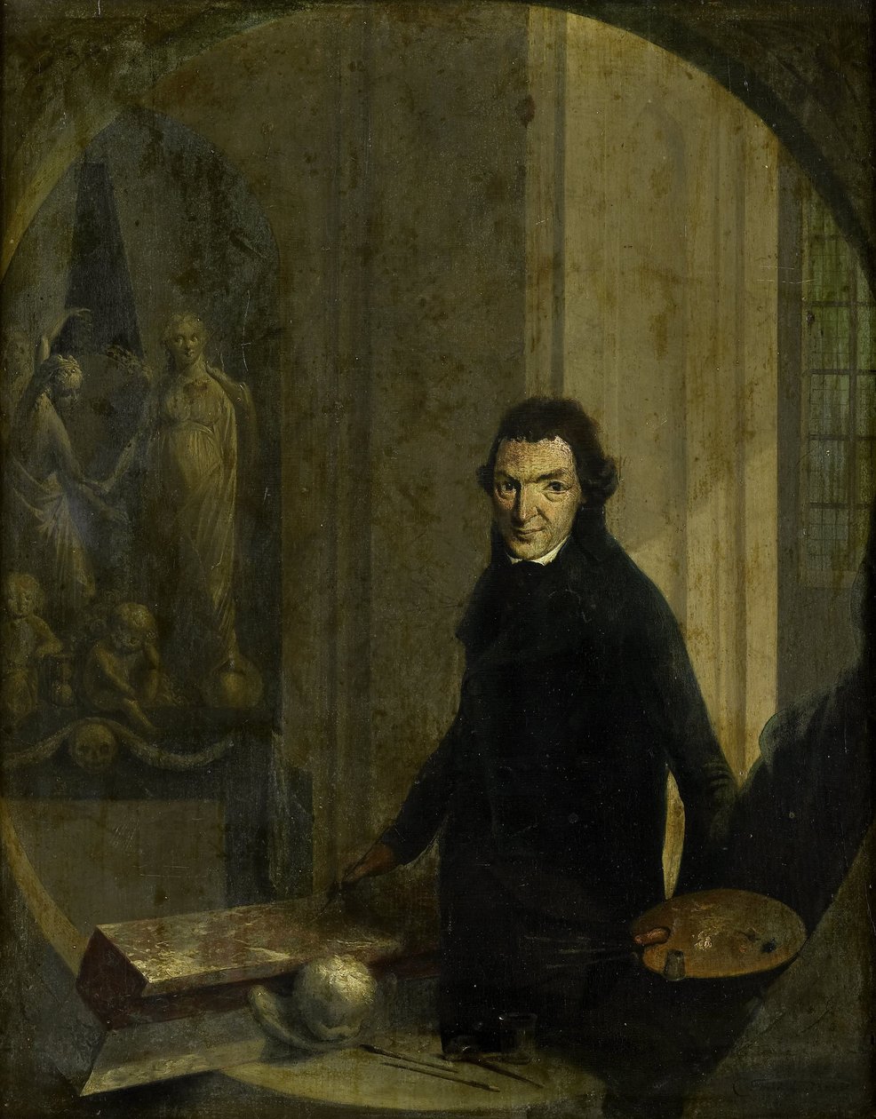 Önarckép alkotó: Christoffel Frederik Franck