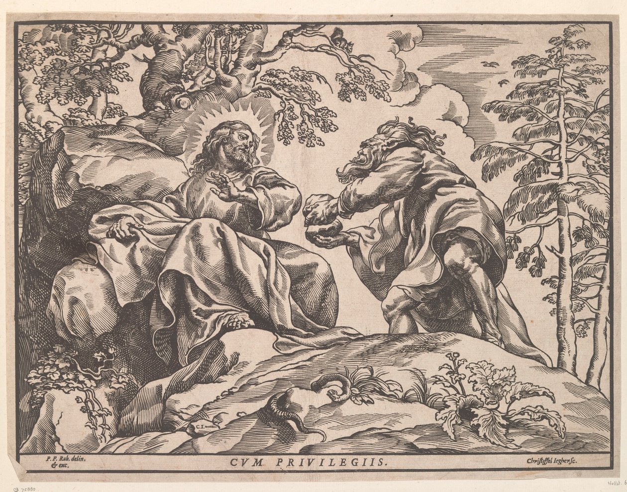 Krisztus megkísértése alkotó: Christoffel Jegher