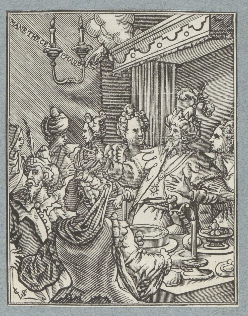 Belsazár ünnepe alkotó: Christoffel van Sichem (II)