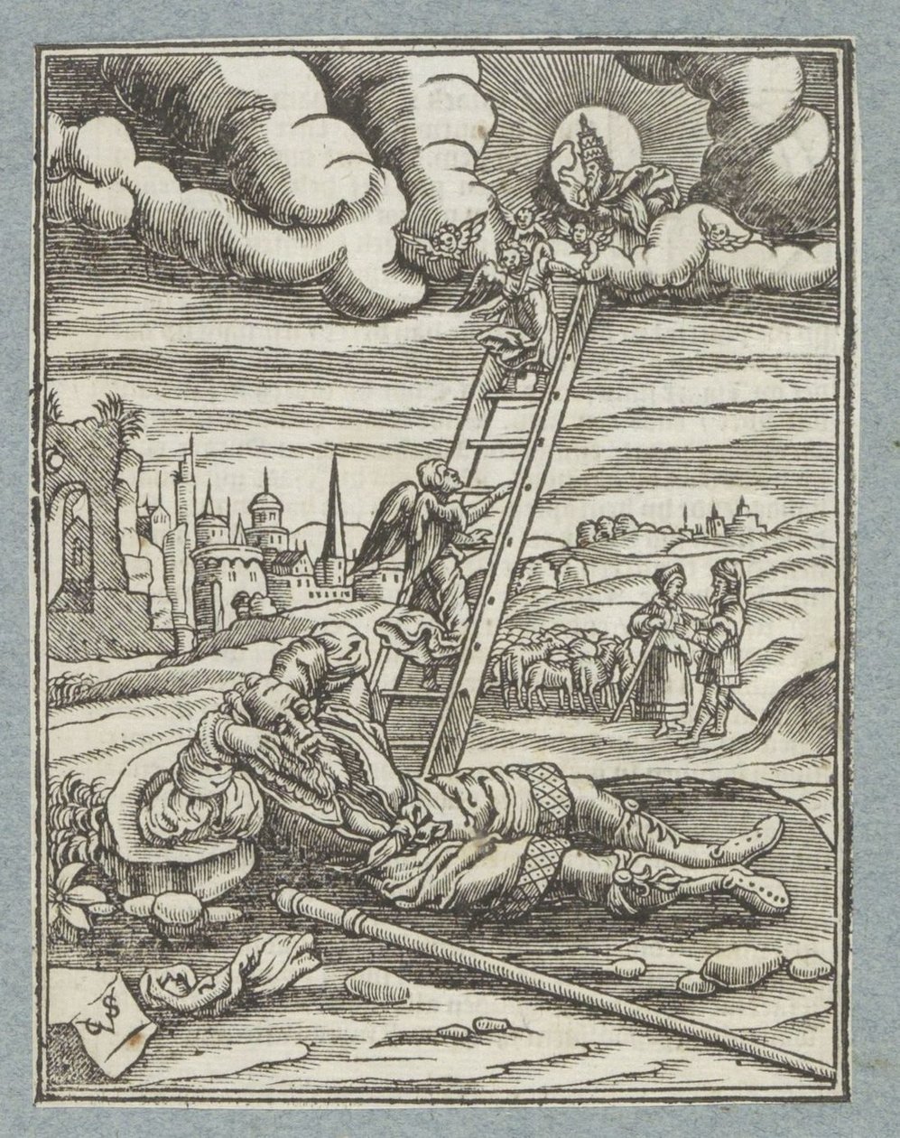 Jákob létrája alkotó: Christoffel van Sichem (II)