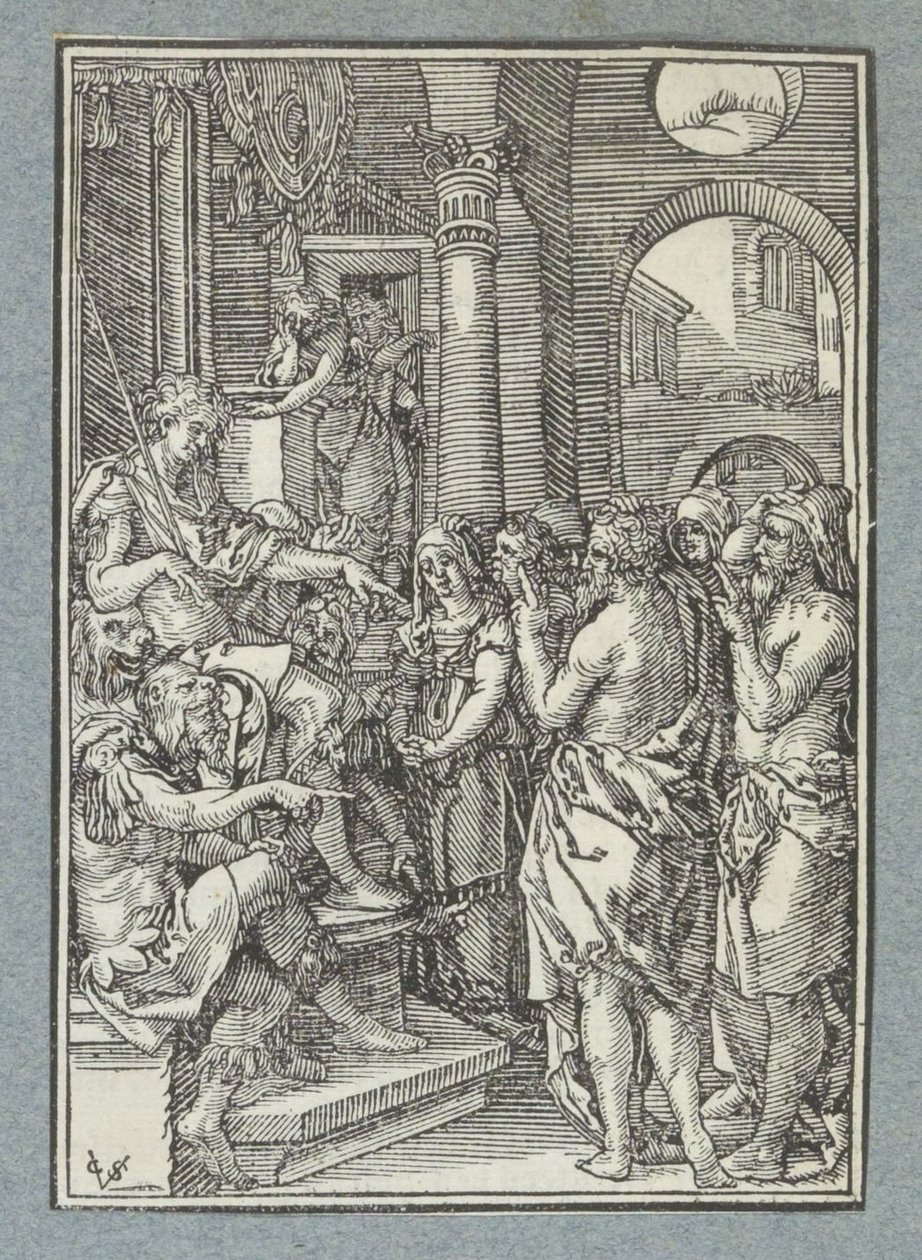 Vének a bíróságon alkotó: Christoffel van Sichem (II)