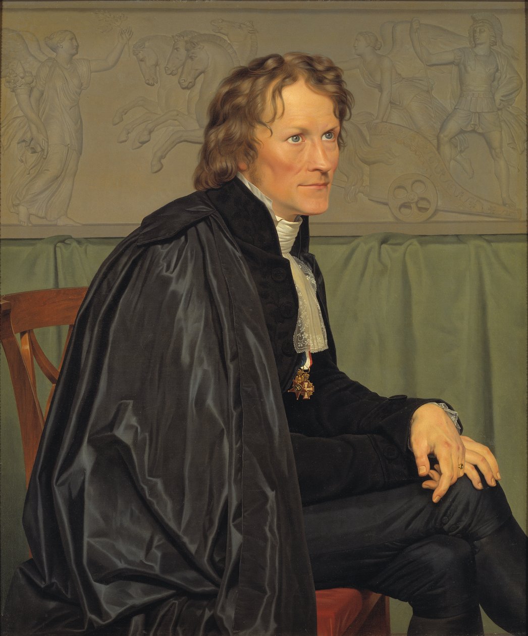 Bertel Thorvaldsen (1770-1844) alkotó: Christoffer Wilhelm Eckersberg