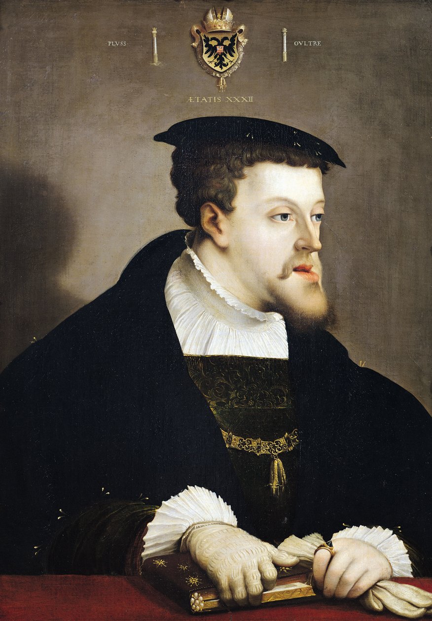 V. Károly (1500-58) Szent-római császár alkotó: Christoph Amberger