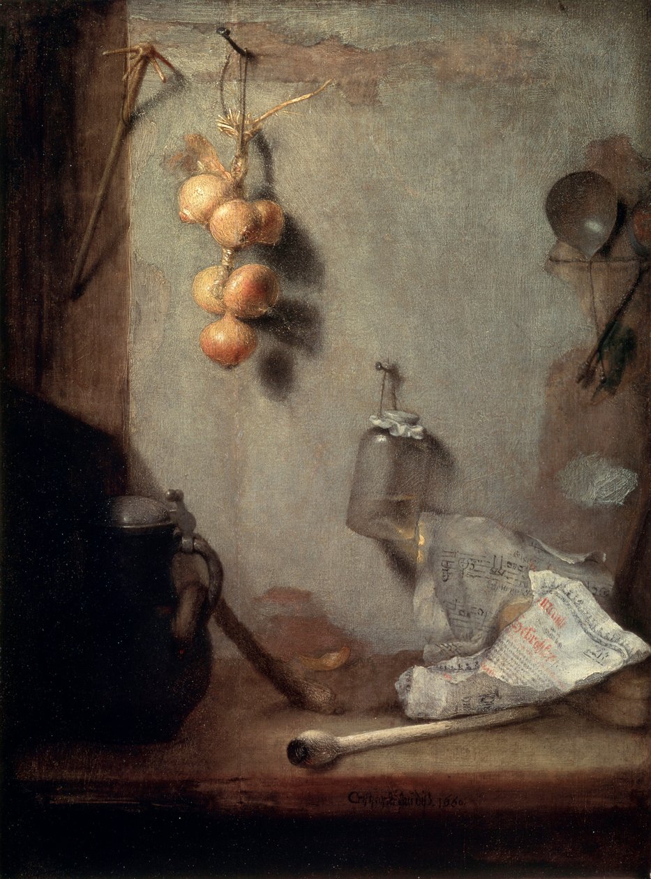 Csendélet, 1660 alkotó: Christoph Paudiss