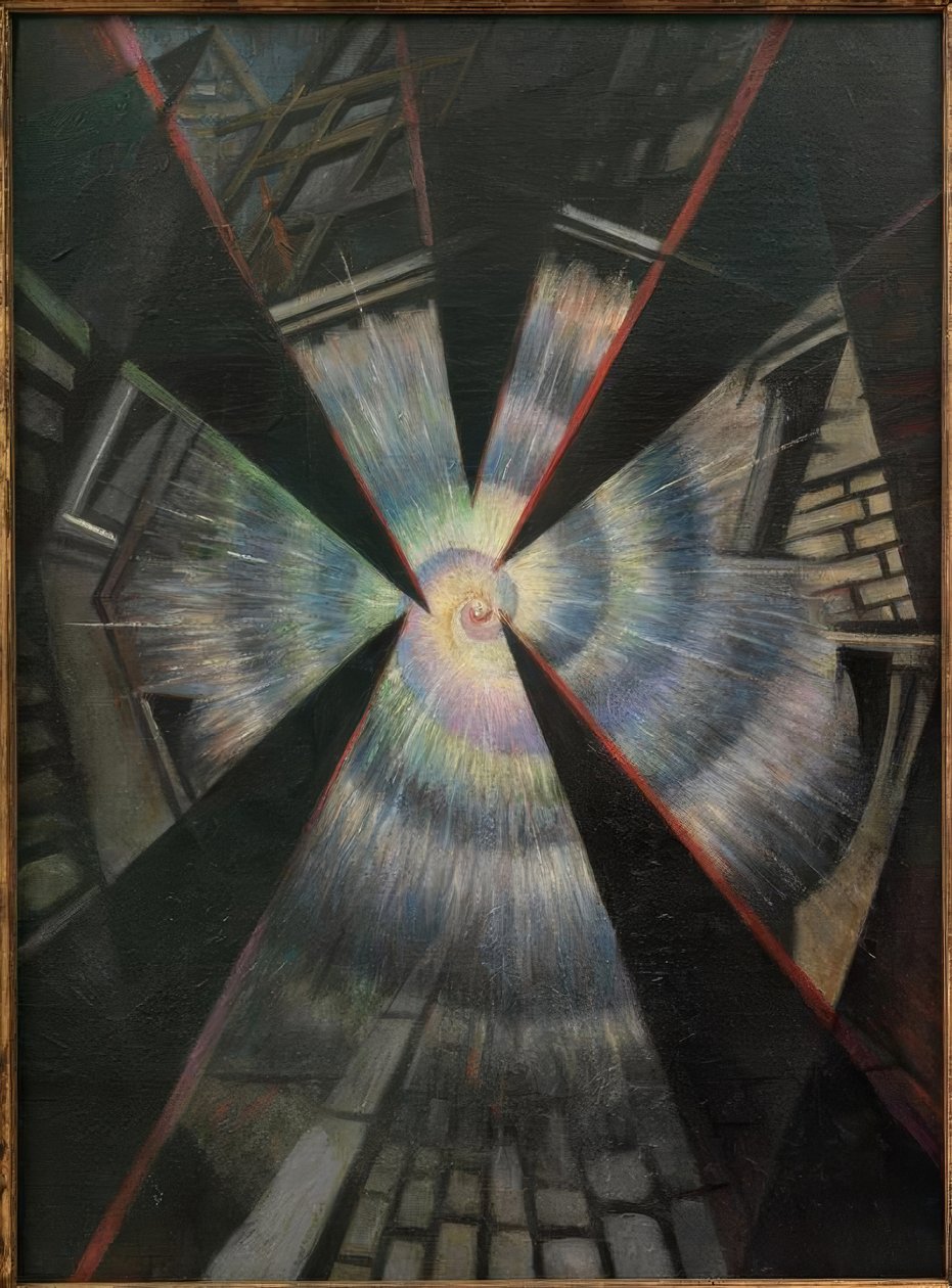 Egy szétrobbanó héj alkotó: Christopher Richard Wynne Nevinson