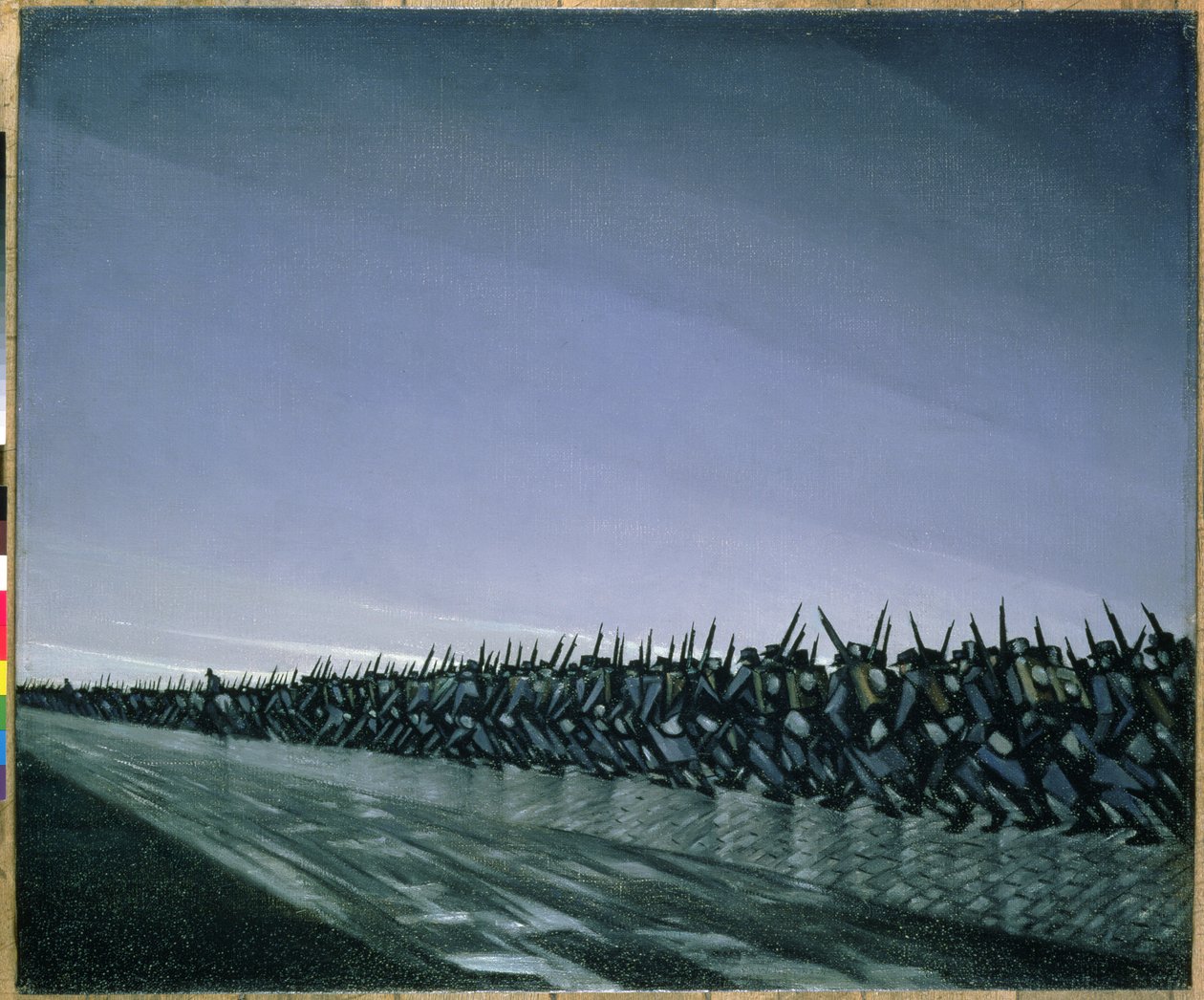1915. márciusi rovat alkotó: Christopher Richard Wynne Nevinson