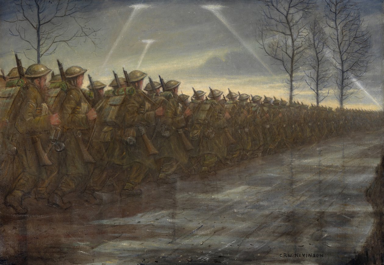 March of Civlisation alkotó: Christopher Richard Wynne Nevinson