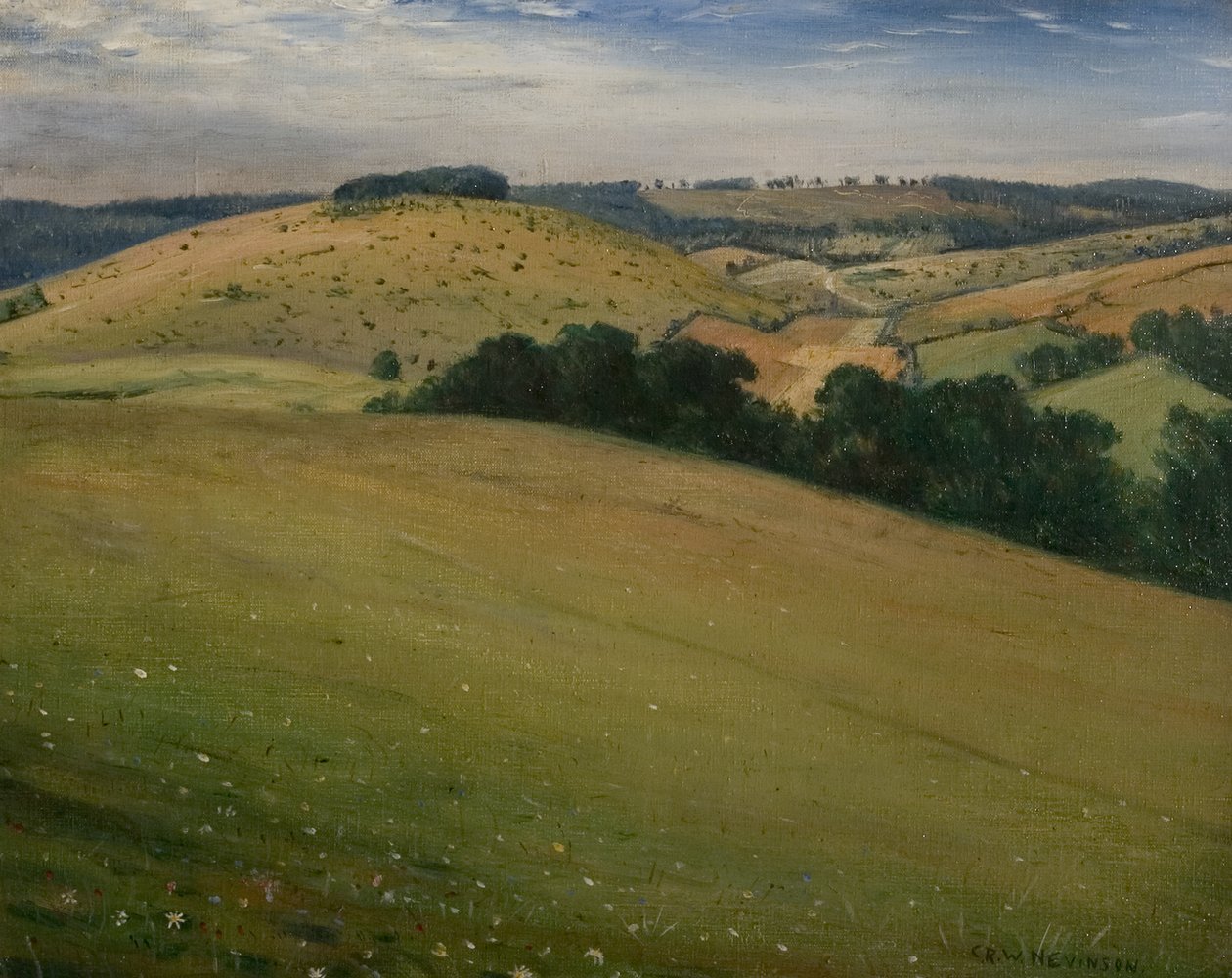 Nyár a mélyben, 1946 alkotó: Christopher Richard Wynne Nevinson