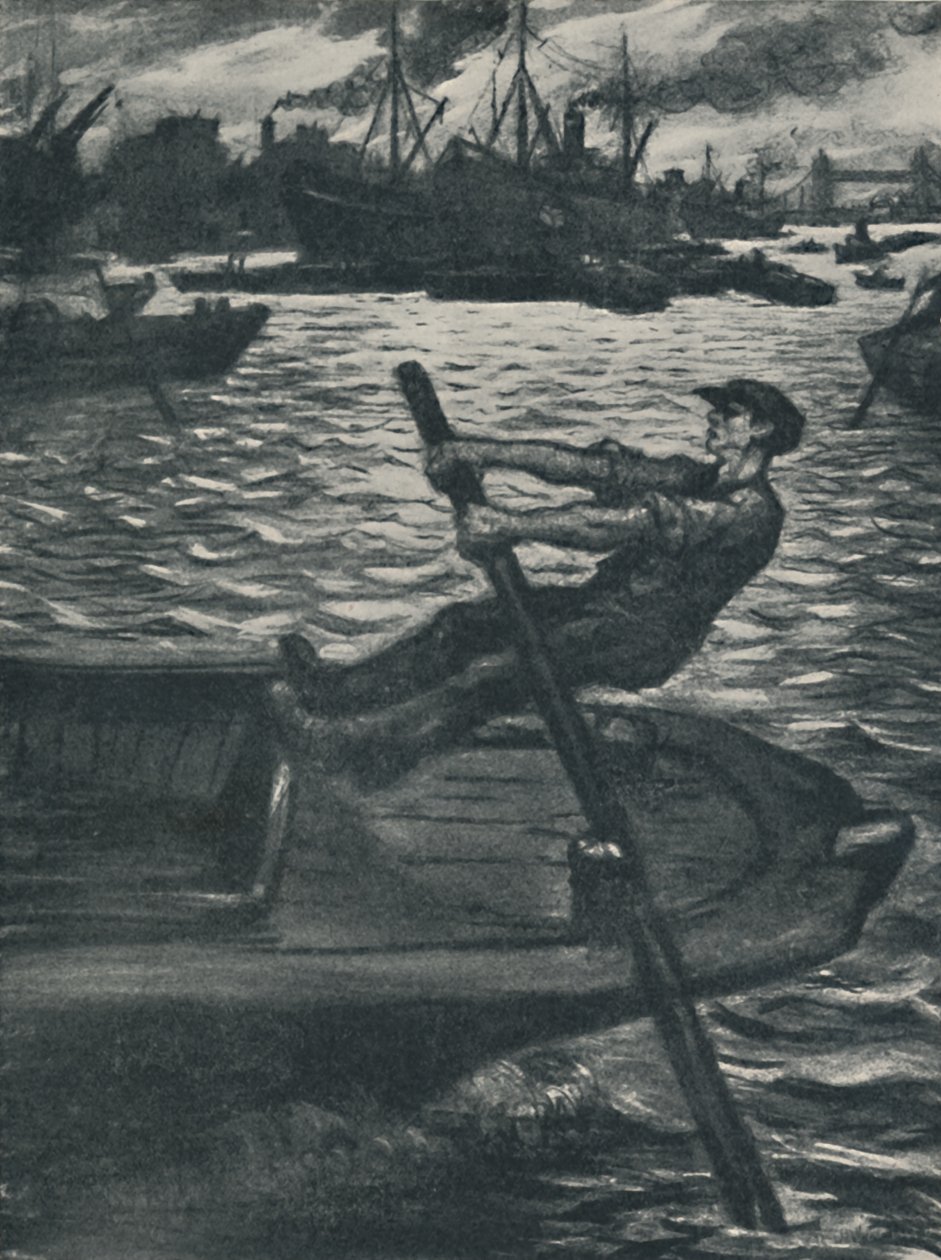 A bárka, 1920 alkotó: Christopher Richard Wynne Nevinson
