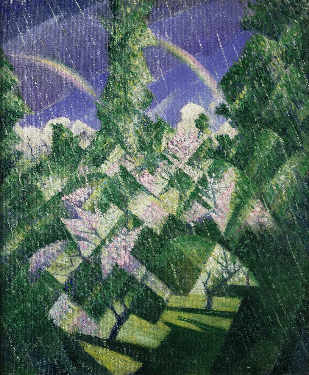 A négy évszak: tavasz, 1919 körül alkotó: Christopher Richard Wynne Nevinson