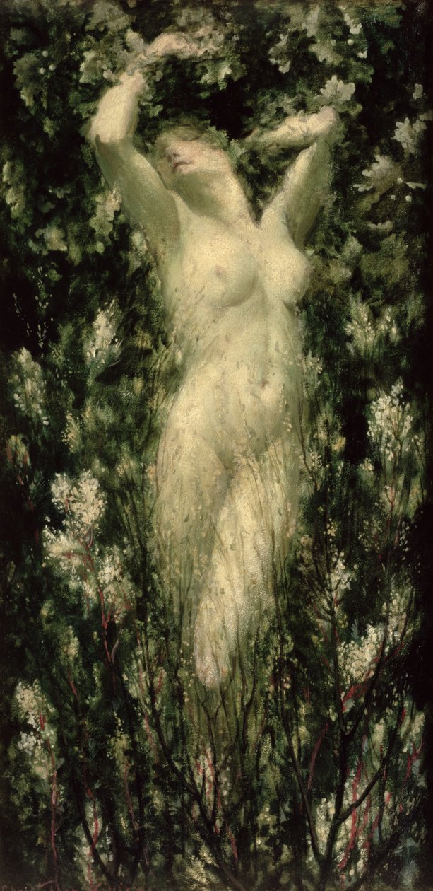 Blodeuwedd, 1925-30 körül (olaj, vászon) alkotó: Christopher Williams