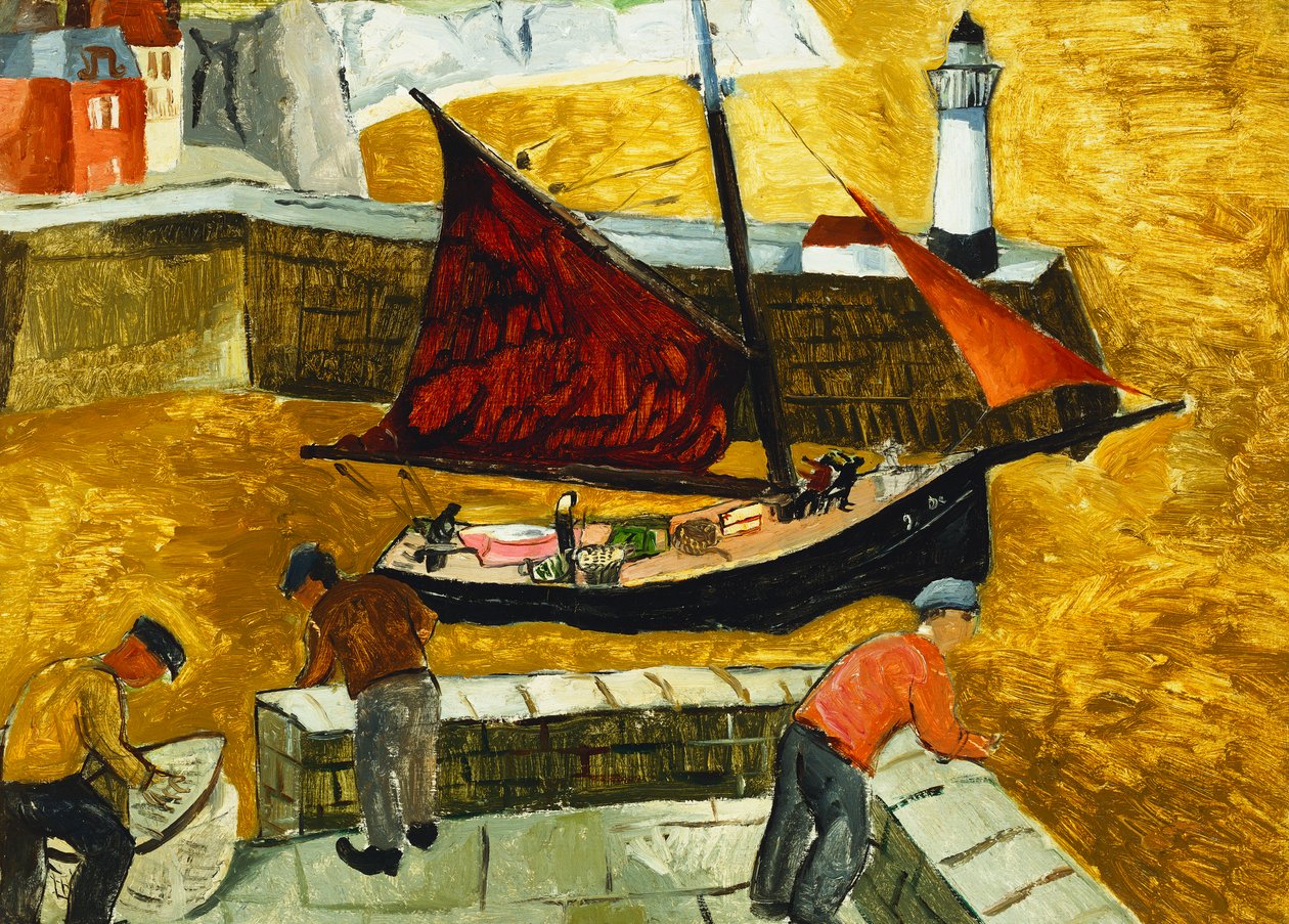 Egérlyuk, Cornwall alkotó: Christopher Wood