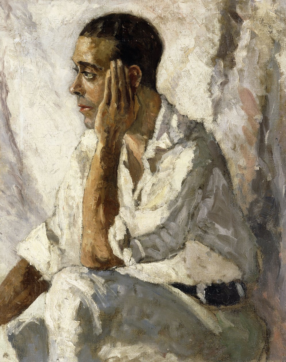 Portré J.A. Gandarillák alkotó: Christopher Wood