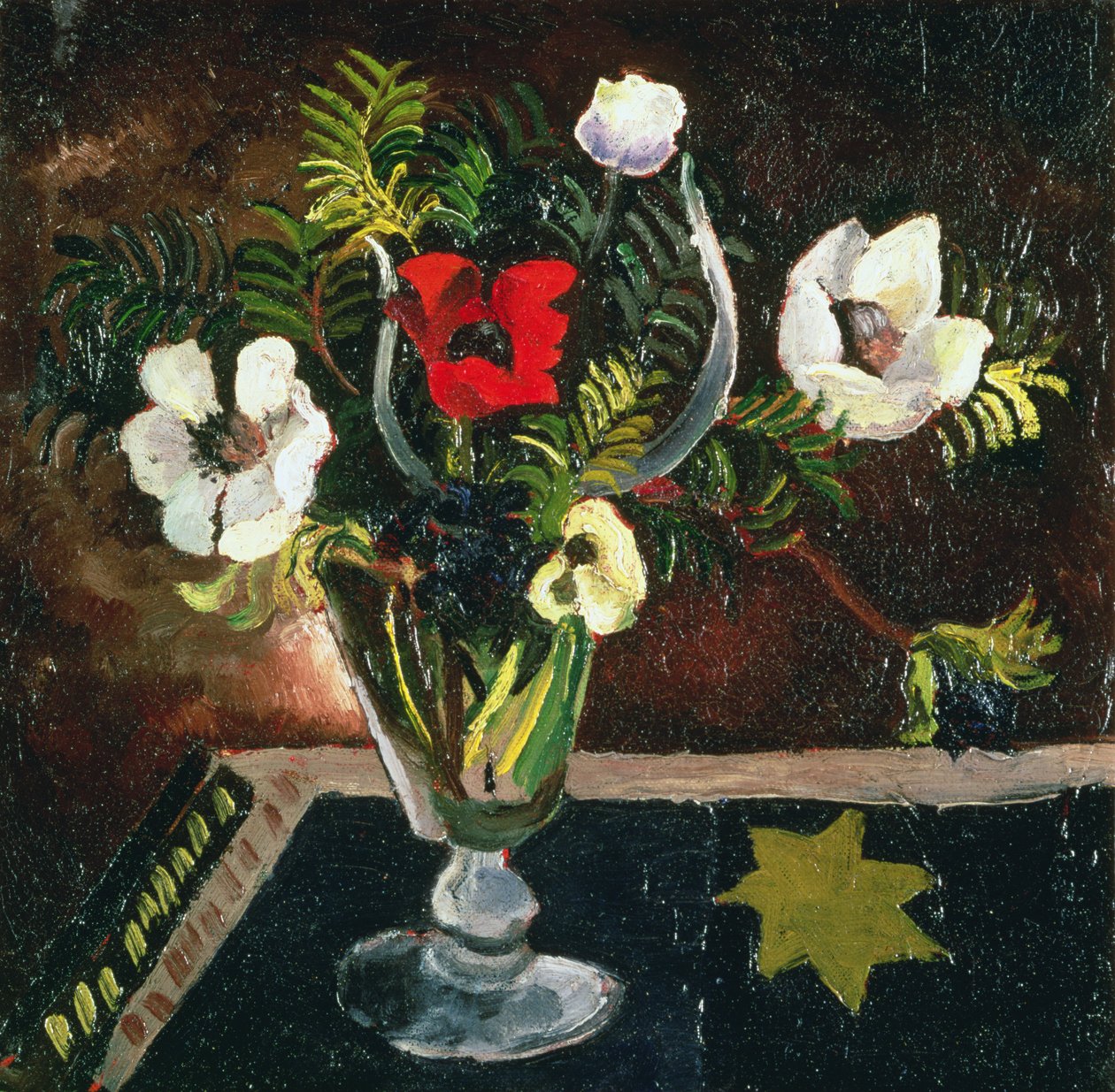 Virágcsendélet alkotó: Christopher Wood