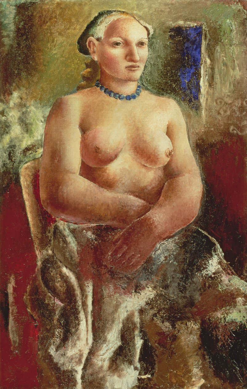 A kék nyaklánc, 1926 alkotó: Christopher Wood