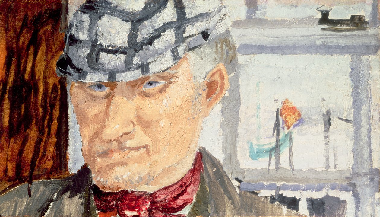 A halász, 1928 (olaj, karton) alkotó: Christopher Wood