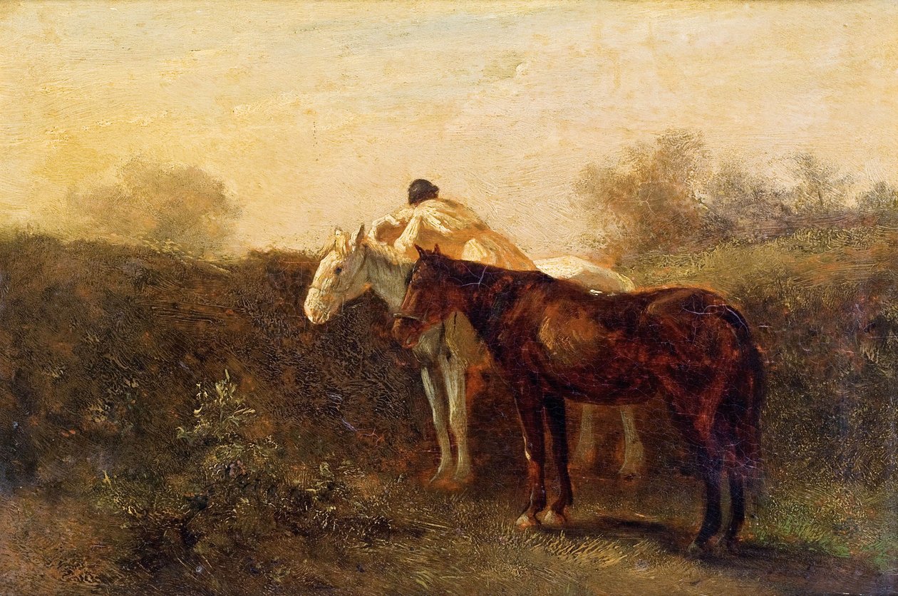 A találkozó alkotó: Circle of August von Pettenkofen