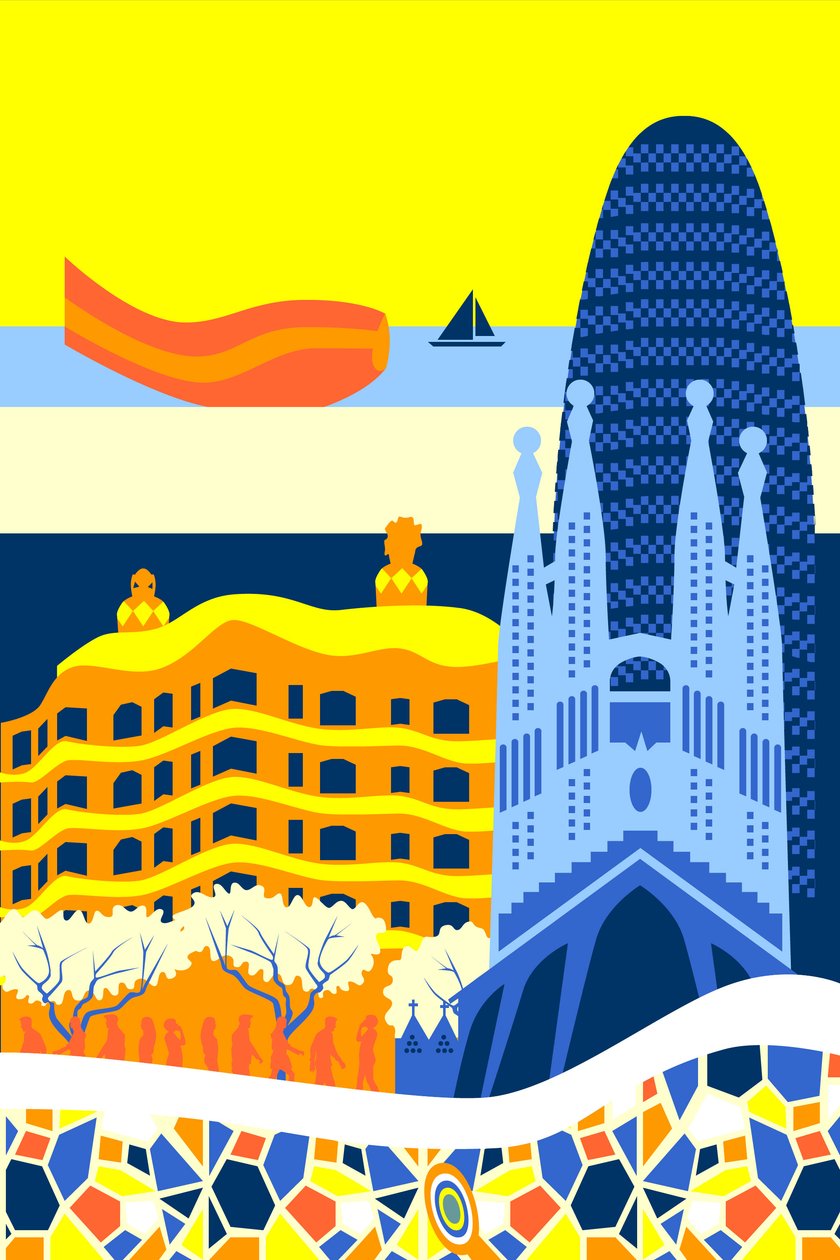 Barcelona alkotó: Claire Huntley