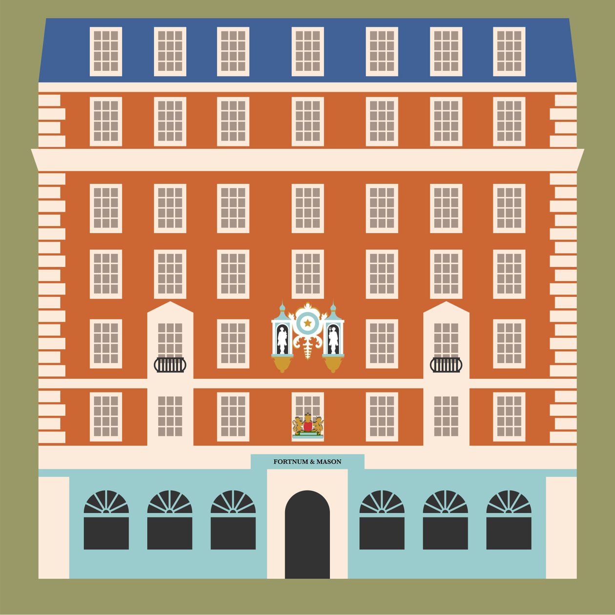Fortnum és Mason, Piccadilly alkotó: Claire Huntley