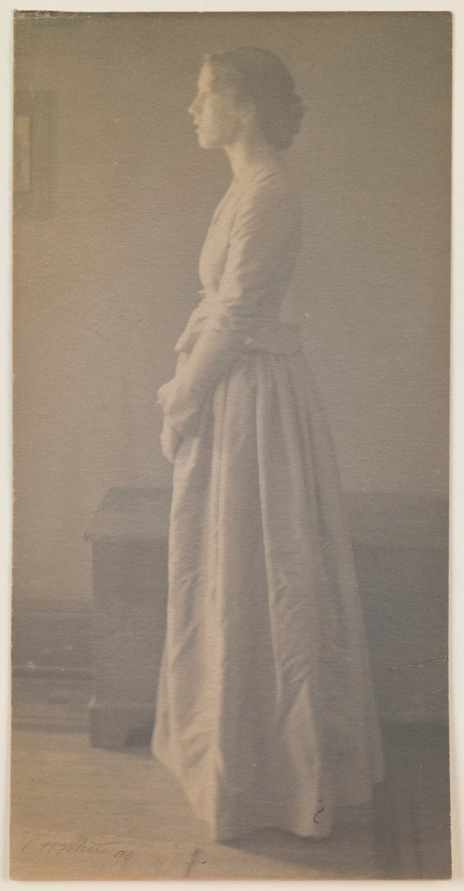 A puritán (Letitia Felix) alkotó: Clarence H. White