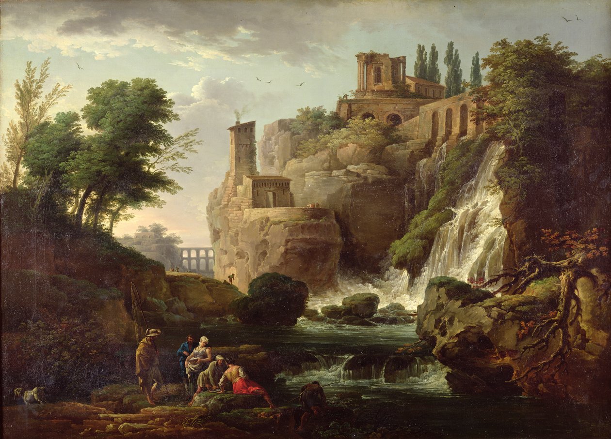 Tivoli vízesése alkotó: Claude Joseph Vernet