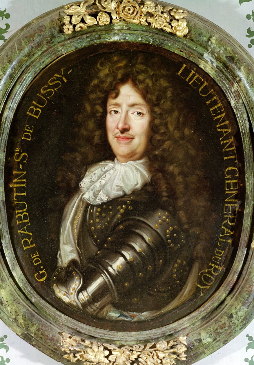 Roger Bussy de Rabutin gróf portréja (1618-93) alkotó: Claude Lefebvre