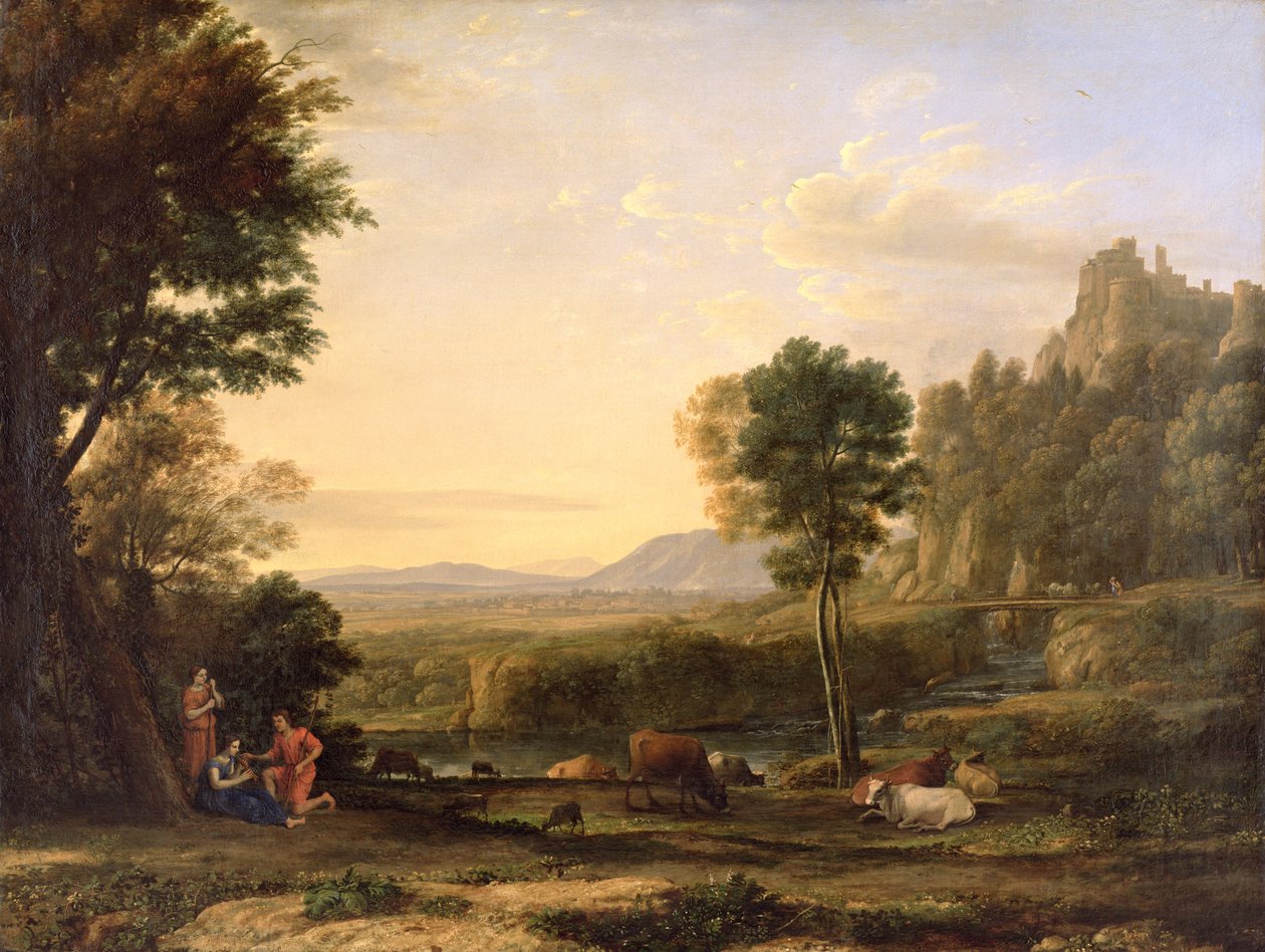 Pásztori tájkép, 1645 alkotó: Claude Lorrain