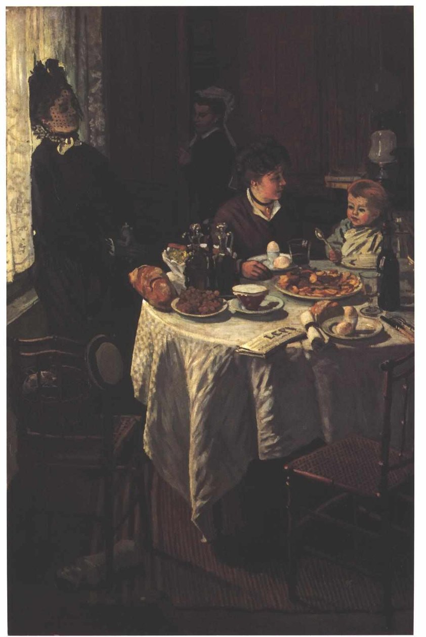 Az ebéd német: The Breakfast Francais: Le dejeuner Polski: Sniadanie alkotó: Claude Monet