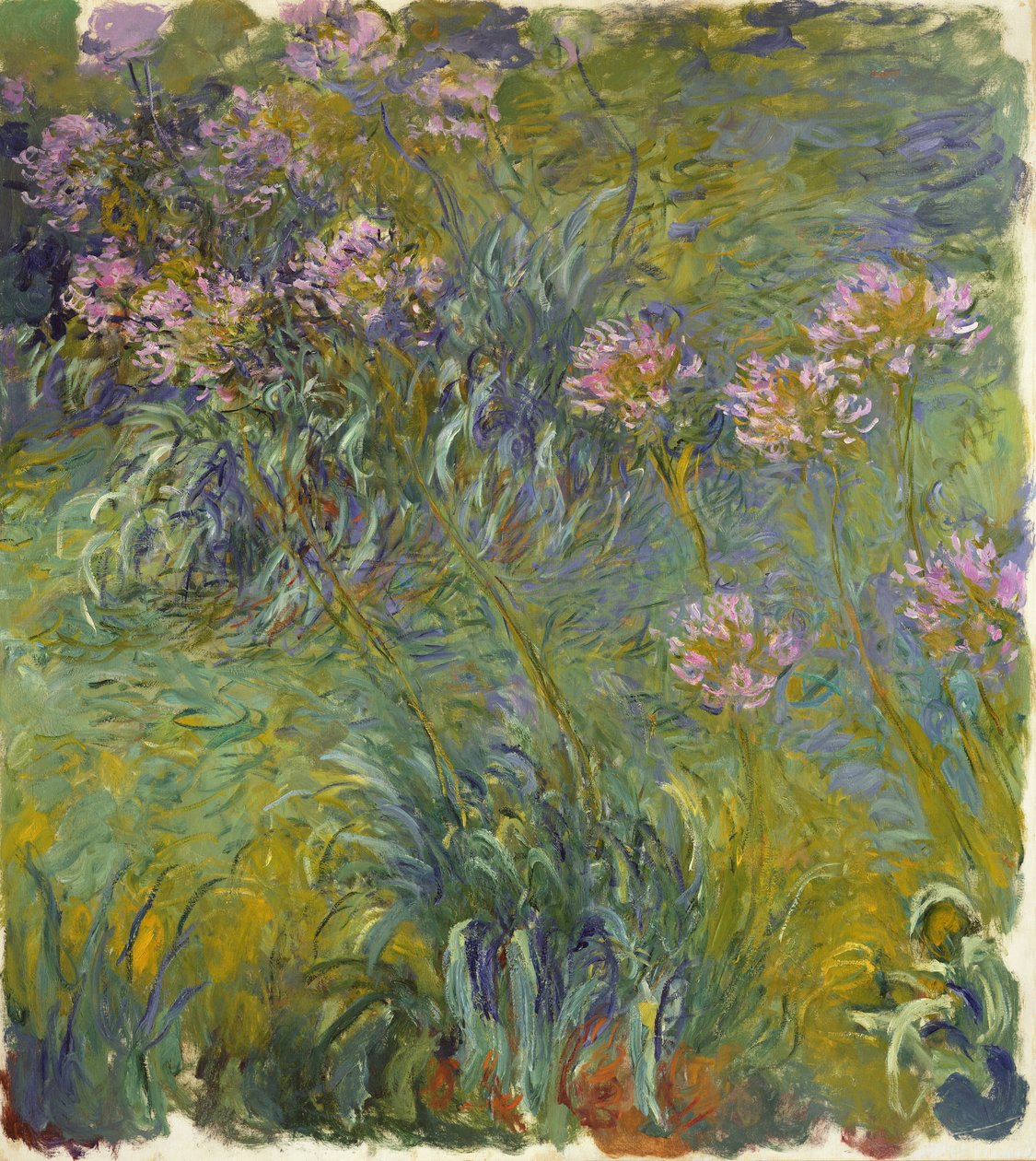 Agapanthus, 1914-26 alkotó: Claude Monet
