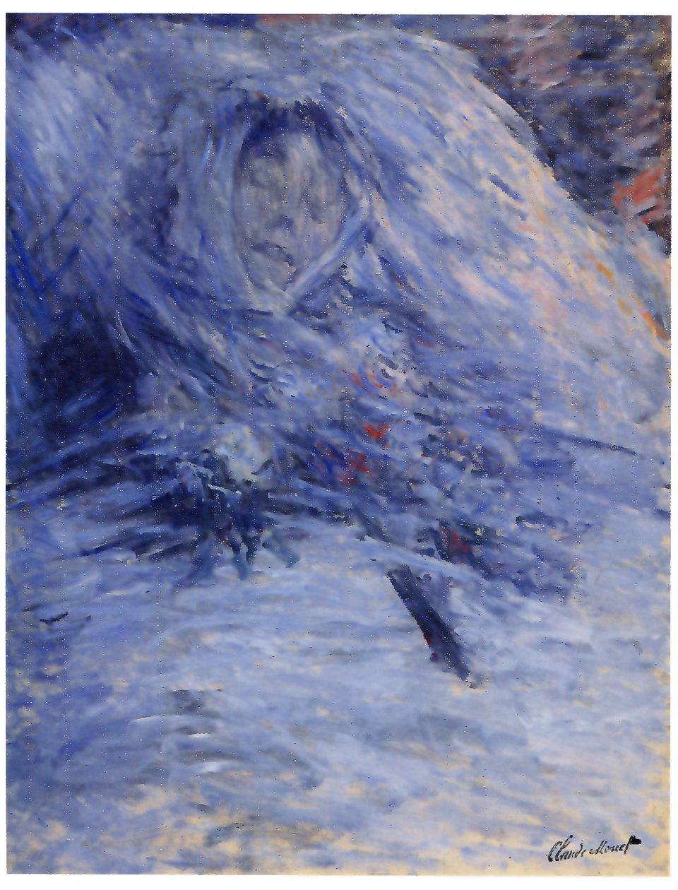Camille Monet a halálos ágyán alkotó: Claude Monet