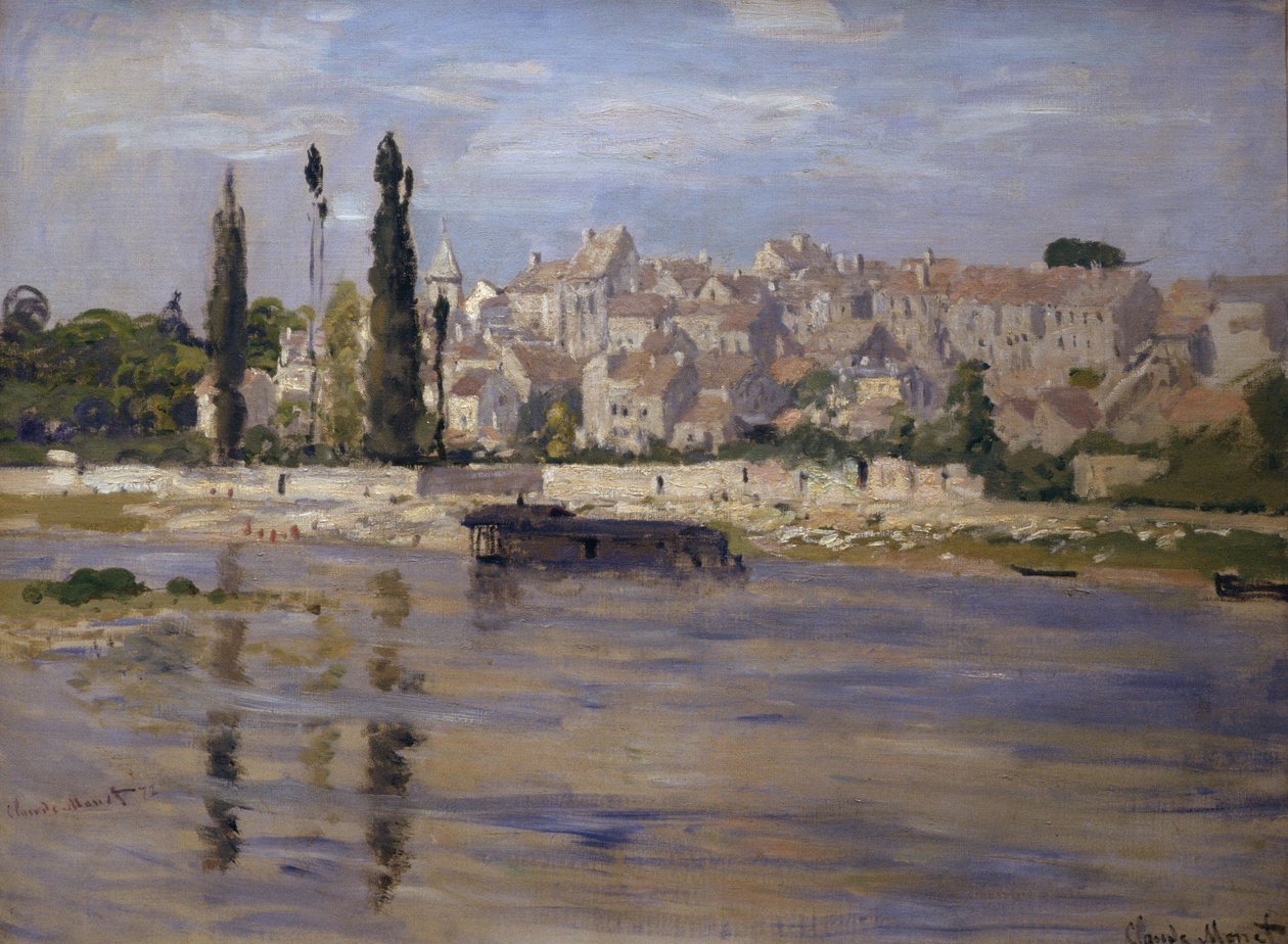 Carrieres-Saint-Denis, 1872 alkotó: Claude Monet
