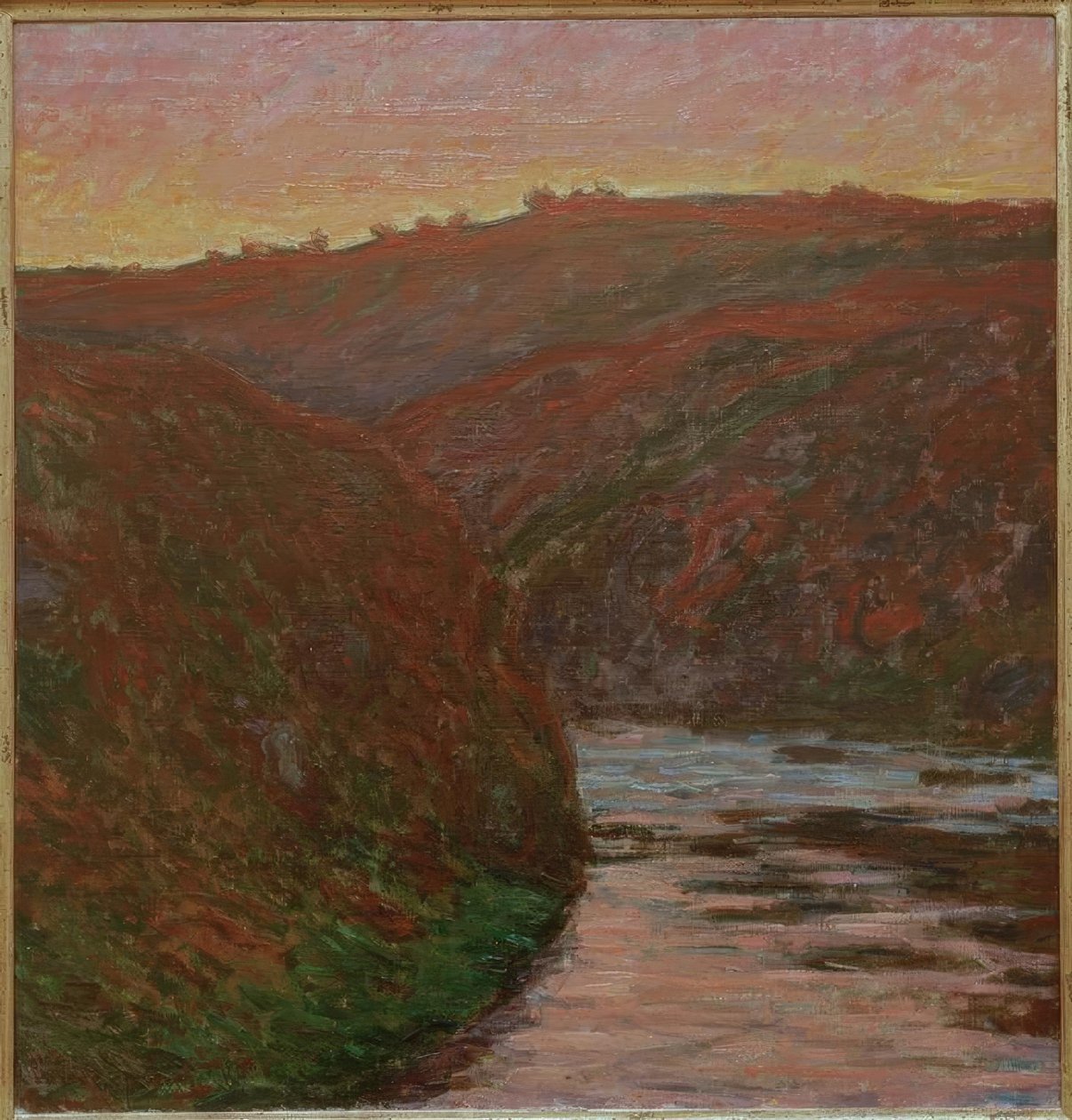 Creuse, lenyugvó nap alkotó: Claude Monet