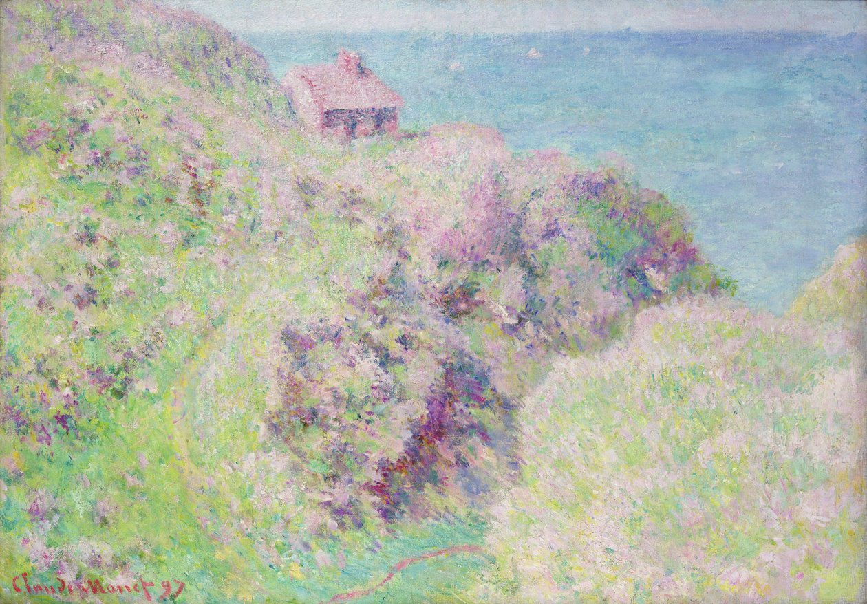 Varengeville-i vámház, 1897 alkotó: Claude Monet