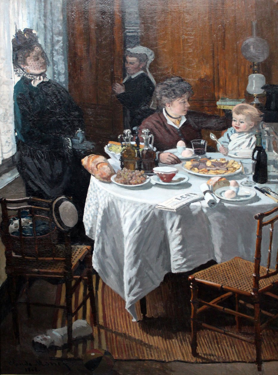 Az ebéd alkotó: Claude Monet
