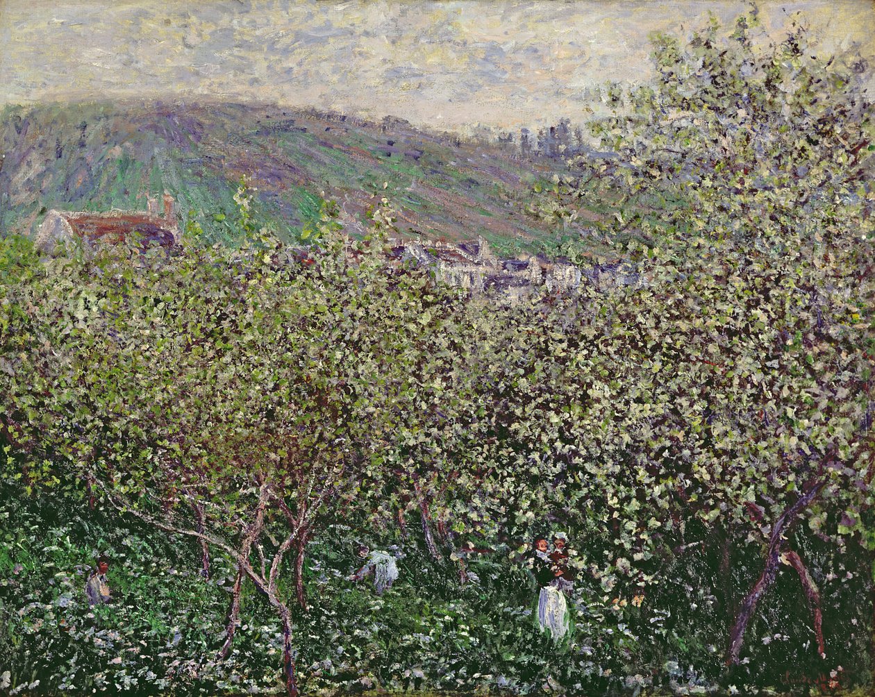 Gyümölcsszedők, 1879 alkotó: Claude Monet