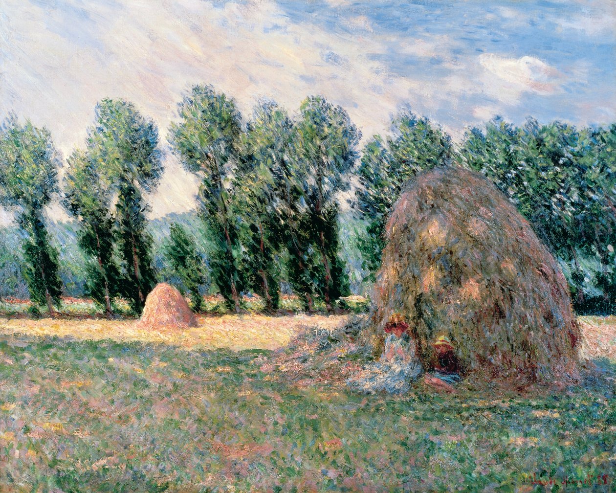 Szénakazalok alkotó: Claude Monet