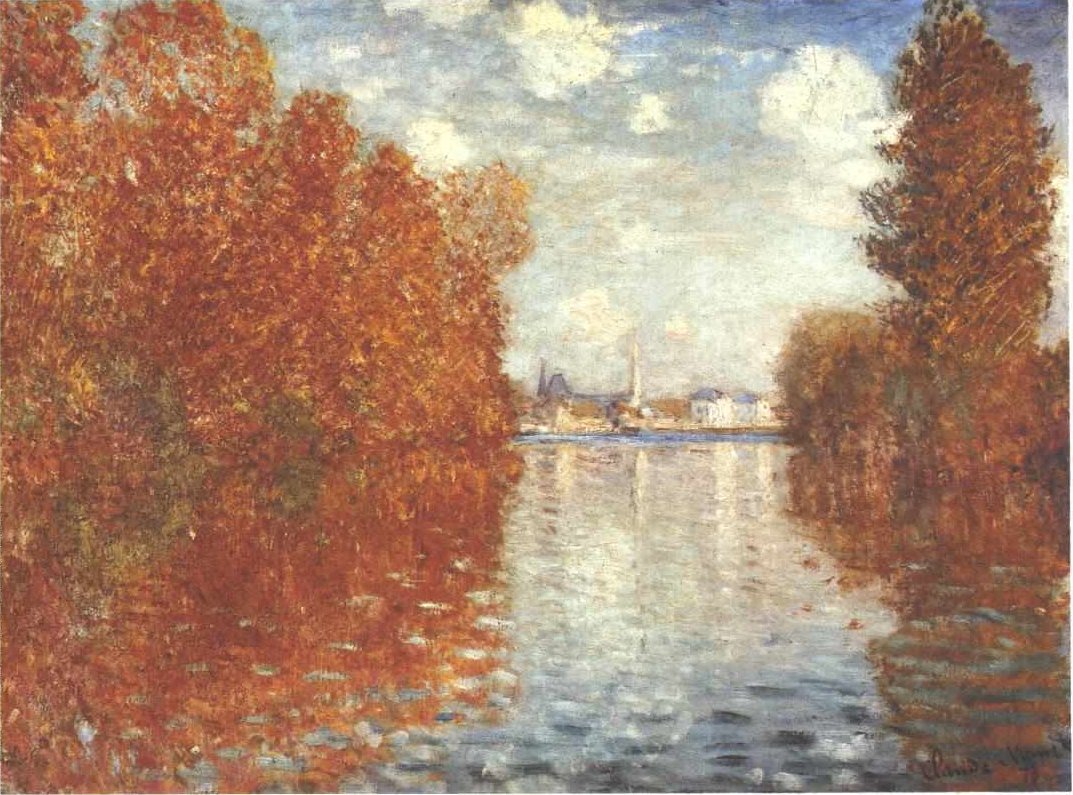 Ősz Argenteuilben alkotó: Claude Monet
